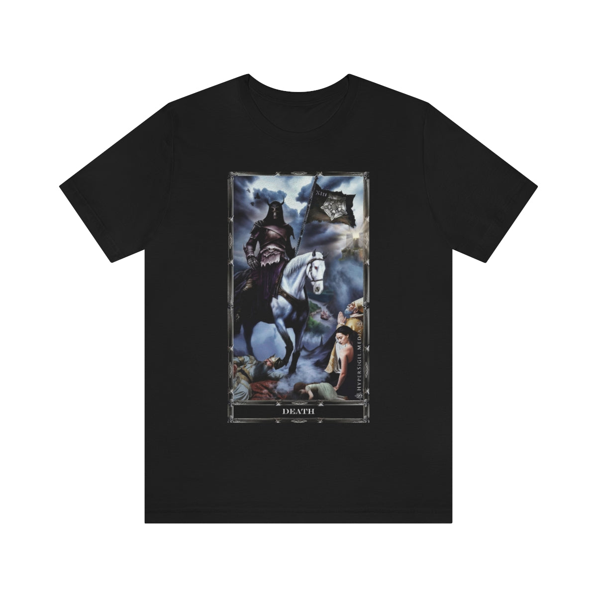 HyperSigil.Media Tarot Card T-shirt - #13 Death