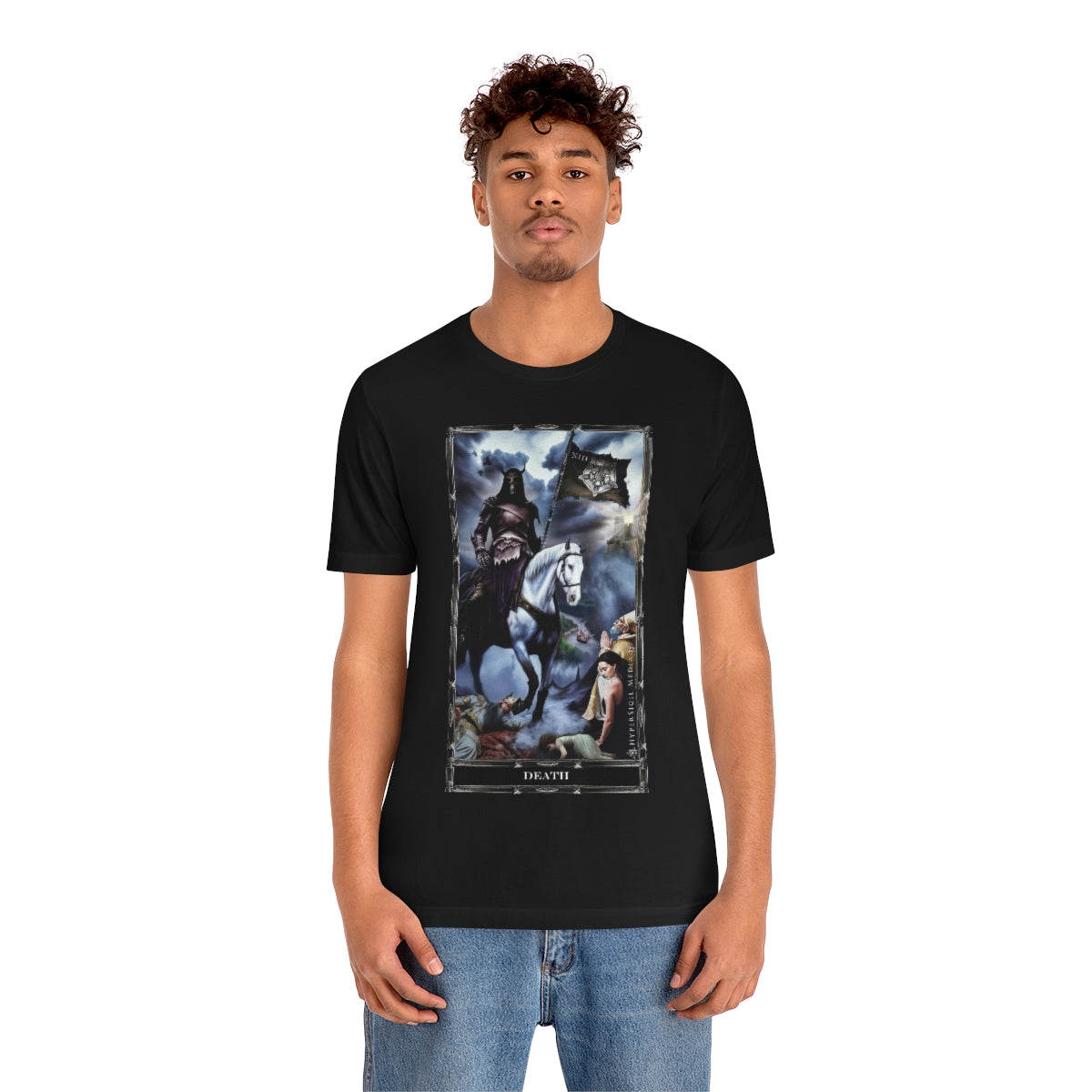 HyperSigil.Media Tarot Card T-shirt - #13 Death