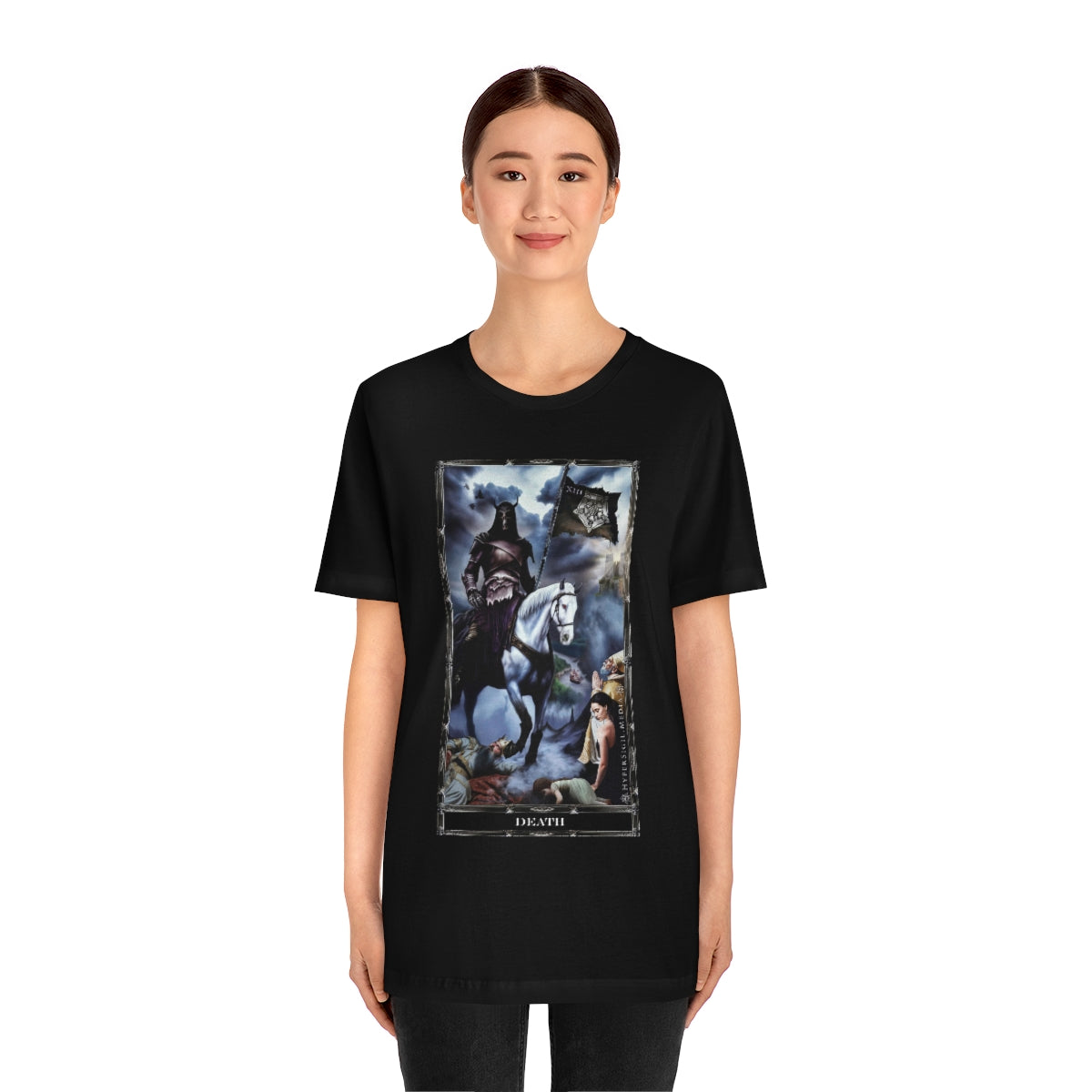 HyperSigil.Media Tarot Card T-shirt - #13 Death